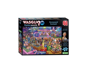 Puslespill - Wasgij Mystery Puzzle 25 Eurosound Contest! (1000) - 707-1110100019