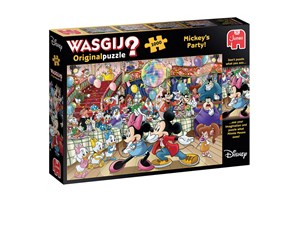 Puslespill - Wasgij Original Puzzle Disney Mickey's Party (1000) - 707-1110100124