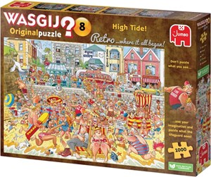 Puslespill - Wasgij Retro Original Puzzle 8 High Tide! (1000) - 707-1110100328