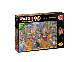 Puslespill - Wasgij Original Puzzle 38 Market Meltdown! (1000) - 707-25010