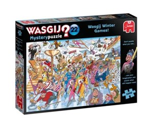 Puslespill - Wasgij Mystery Puzzle 22 Winter Games! (1000) - 707-25012