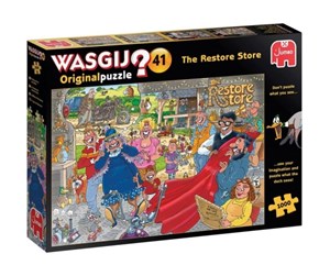 Puslespill - Wasgij Original Puzzle 41 The Restore Store (1000) - 707-25020