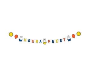 Leketøy - Haza Witbaard Miffy Letter Garland 10mtr. - 436307