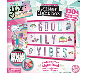 Kreative leker - iLY DIY Glitter Lightbox - 157-111246