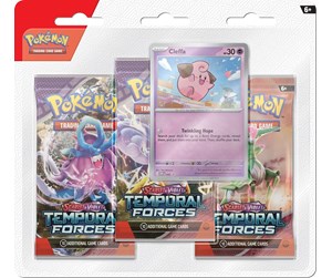 Pokemon - Pokemon TCG 3-pack booster - Scarlet & Violet Temporal Forces - POK85646