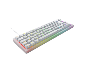 Tastatur - Xtrfy K5V2 RGB - Gamingtastatur - Uten numpad - Nordisk - Hvit - CX-K5V2-RGB-CPT-TPWHITE-R-NOR