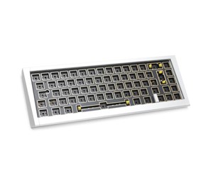 Tastatur - Ducky Outlaw 65 - Barebone - ISO - Gamingtastatur - Uten numpad - Sølv - PKOU2367IST-ISO02