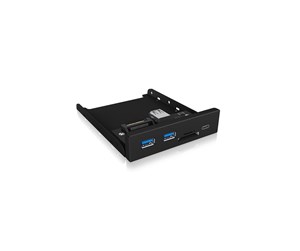 USB-hub - RaidSonic ICY BOX IB-HUB1417-i3 USB-hub - USB 3.0 - 3 porter - Svart - IB-HUB1417-I3