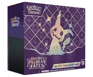 Pokemon - Pokemon TCG Elite Trainer Box Paldean Fates - Scarlet & Violet - POK85618