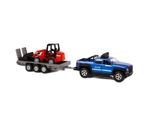 Leketøysbil - Kids Globe Off-Road Vehicle with Trailer and Shovel 30cm - 510207