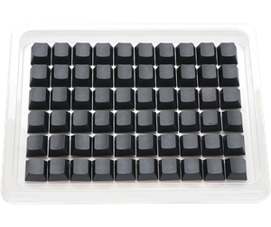 Tastatur - Ducky Blank - 132 Keycap Set - Cherry Profile - DCA132-NNBLBCHPU1