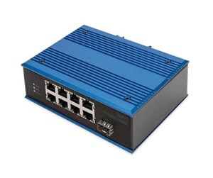 Switch/splitter - DIGITUS - switch - industrial - 8 ports - unmanaged - DN-651132