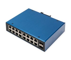 Switch/splitter - DIGITUS - switch - industrial - 16 ports - unmanaged - DN-651138