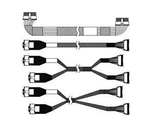 Diverse kabel - Lenovo storage cable kit - 4X97A86313