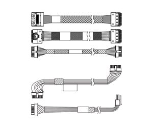 Diverse kabel - Lenovo storage cable kit - 4X97A87505