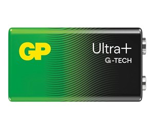 Batteri - GP Ultra Plus battery x 9V - Alkaline - 0301604AUPETA-B1