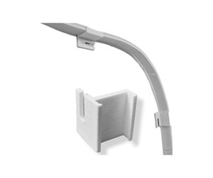 Smarthus - Light Solutions Brackets for light strip v4 + gradient - 90 ° - 10 pcs - 5714255007152