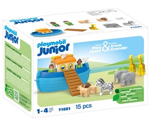 Playmobil - Playmobil 1.2.3 - Junior Bærbar Noas Ark - 71681