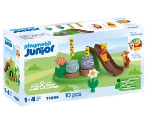 Playmobil - Playmobil 1.2.3 - Junior & Disney: Ole Brumms og Tigergutts bihage - 71694