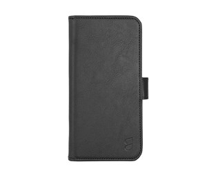 Mobil - Deksel og etui - GEAR Wallet Case 2-in-1 7 Card Slots MagSeries Black - iPhone 15 Plus - 599585