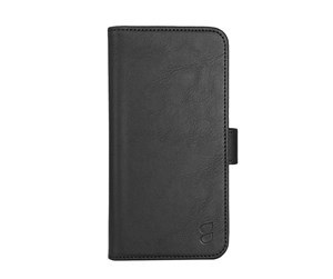 Mobil - Deksel og etui - GEAR Wallet Case 2-in-1 3 Card Slots MagSeries Black - iPhone 15 Plus - 599589