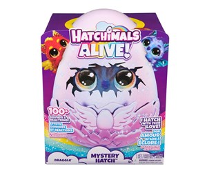 Figurer - Hatchimals  Alive Secret Hatch Draggle Asst. - 6069282