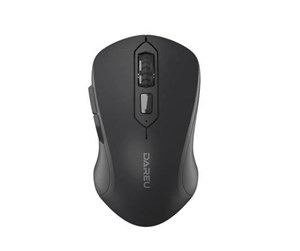 Mus - Dareu Wireless mouse LM115G 2.4G 800-1600 DPI (black) - Mus - 6 - Svart - TM176G08601G