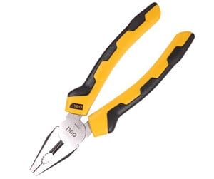 Verktøy - Deli Tools Combination pliers 8"  EDL2008 (yellow) - EDL2008