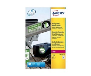 Papir, Fotopapir & Etiketter - Avery Heavy Duty Laser Labels L4716 - labels - 960 label(s) - 30 mm round - L4716-20