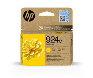 Printertilbehør blekk/toner - HP 924e EvoMore - Blekkpatron Yellow - 4K0U9NE#SE1