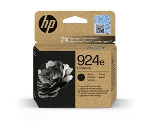 Printertilbehør blekk/toner - HP 924e EvoMore - Blekkpatron Svart - 4K0V0NE#SE1