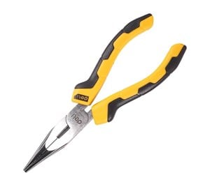 Verktøy - Deli Tools Long Nose Pliers 6"  EDL2106 (yellow) - EDL2106