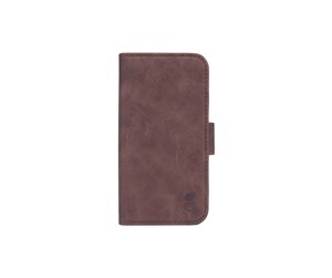 Mobil - Deksel og etui - GEAR Wallet Case Brown - iPhone 13 Mini - 599738