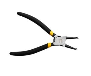 Verktøy - Deli Tools Bent Interior Circlip Pliers 7"  EDL0343 (black) - EDL0343