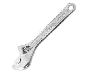 Verktøy - Deli Tools Adjustable Spanner 6"  EDL006A (silver) - EDL006A