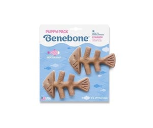 Hund - Benebone - Fishbone Puppy 2-Pack Mini 12cm - (81005421033) - 81005421033