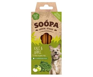 Hund - Soopa - Dental Sticks Kale & Apple 100g - SO920043