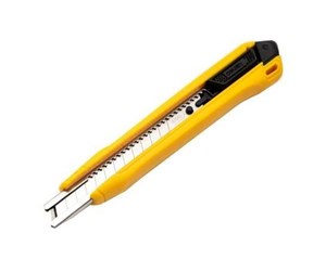 Verktøy - Deli Tools Cutter 9mm SK4  EDL009B (yellow) - EDL009B