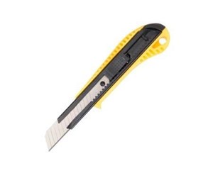 Verktøy - Deli Tools Cutter 18mm SK5  EDL003 (yellow) - EDL003