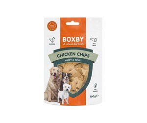 Hund - BOXBY - Chicken Chips 100 g - (PL10454) - PL10454