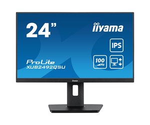 Skjerm - 24" iiyama ProLite XUB2492QSU-B1 - LED monitor - 24" - XUB2492QSU-B1