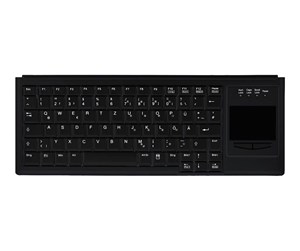 Tastatur - Cherry Active Key IndustrialKey AK-4400-G - keyboard - German - black - Tastatur - Tysk - Svart - AK-4400-GU-B/GE