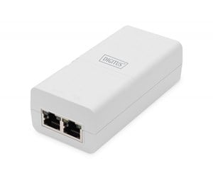 Uncategorized - DIGITUS - PoE injector - Gigabit active IEEE 802.3af midspan - 30 Watt - DN-95132