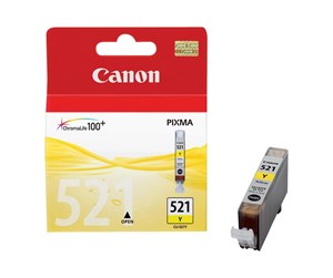 Printertilbehør blekk/toner - Canon CLI 521Y - Blekkpatron Yellow - 5711045243899