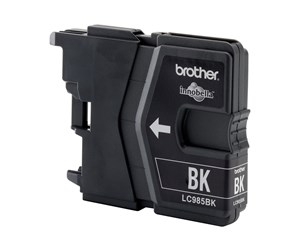 Printertilbehør blekk/toner - Brother LC 985BK - Blekkpatron Svart - LC985BKBPDR