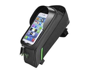 Mobil - Deksel og etui - Rockbros Bicycle Bag with Phone Holder (black) - 029 BK