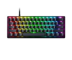 Tastatur - Razer Huntsman V3 Pro Mini - Gamingtastatur - Uten numpad - Nordisk - Svart - RZ03-04990600-R3N1