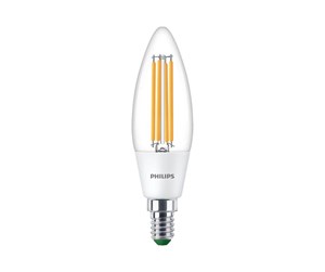 LED-lyspære - Philips LED-lyspære Candle 2.3W/830 (40W) Clear E14 - 929003480801