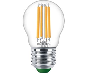 LED-lyspære - Philips LED-lyspære Mini-ball 2.3W/827 (40W) Clear E27 - 929003626201