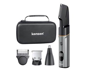 Hårtrimmer - Kensen Kroppstrimmer Set electric shaver IPX6 06-KTMQ21-0GA (silver) - 06-KTMQ21-0GA